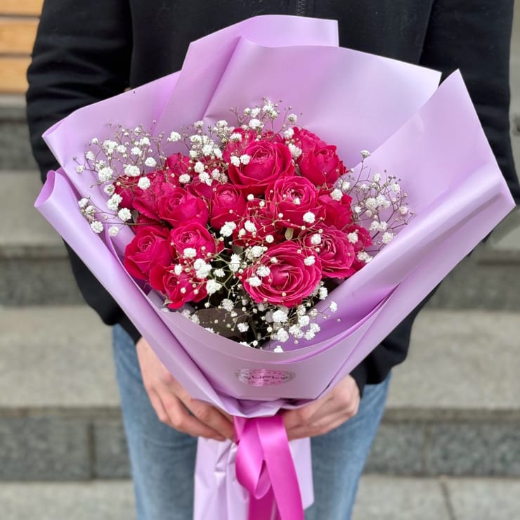 Рожеве диво – доставка квітів у Сквира