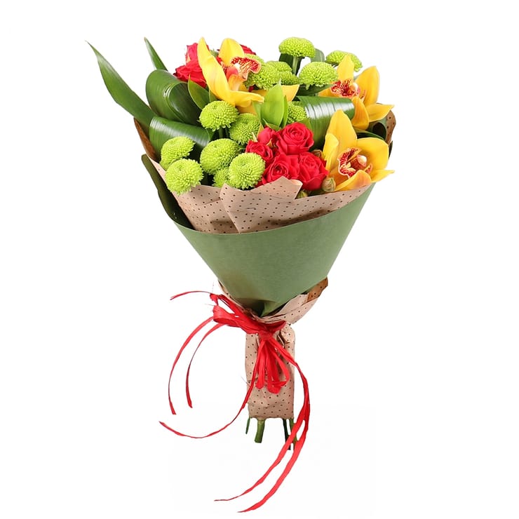 Букет квітів Самба – доставка квітів у Южний