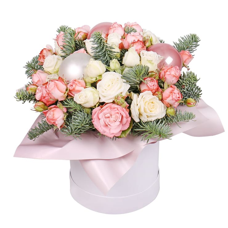 Снігові візерунки – доставка квітів у Ретимно