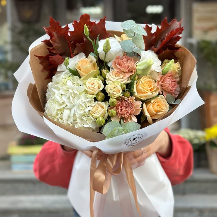 Warm autumn – flower delivery in Nikolaev