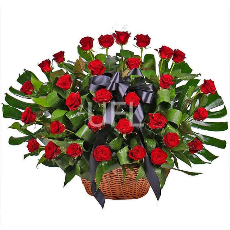 Траурная композиция 4 – доставка цветов в Красные Окны  