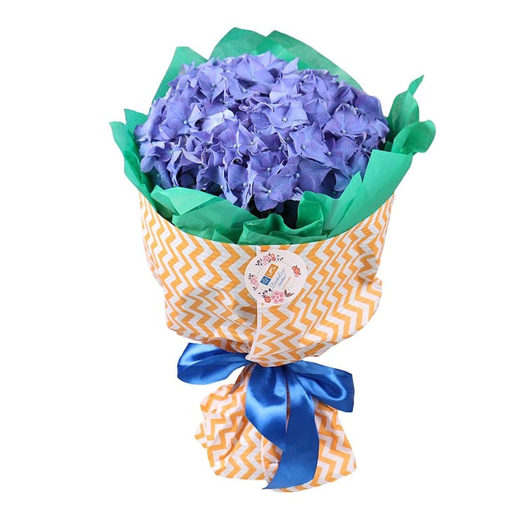 Букет квітів Колір хвилі – доставка квітів у Аваруа