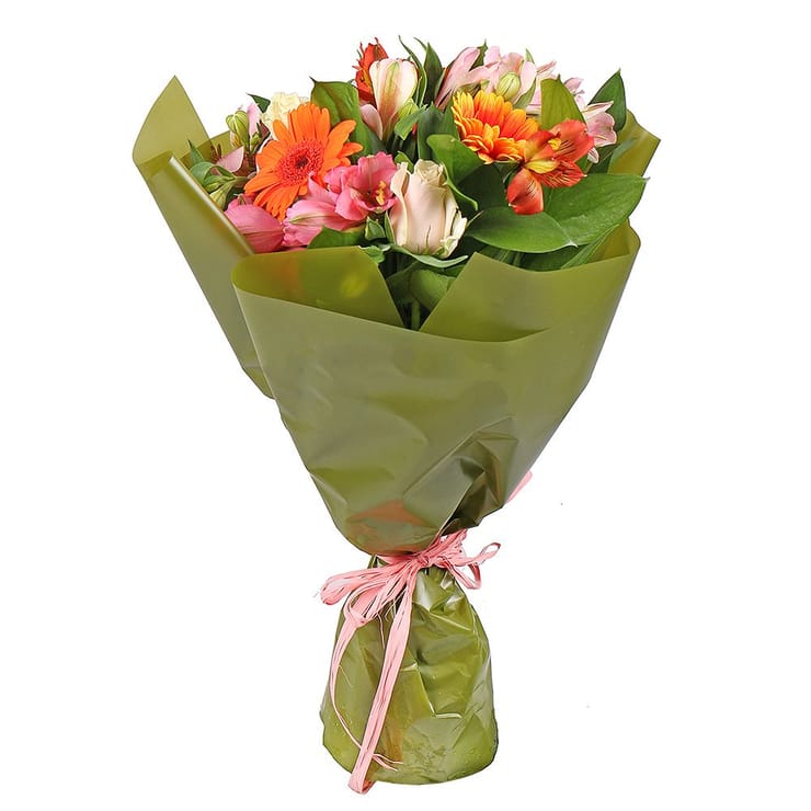 Букет квітів Літній мікс – доставка квітів у Тельманове