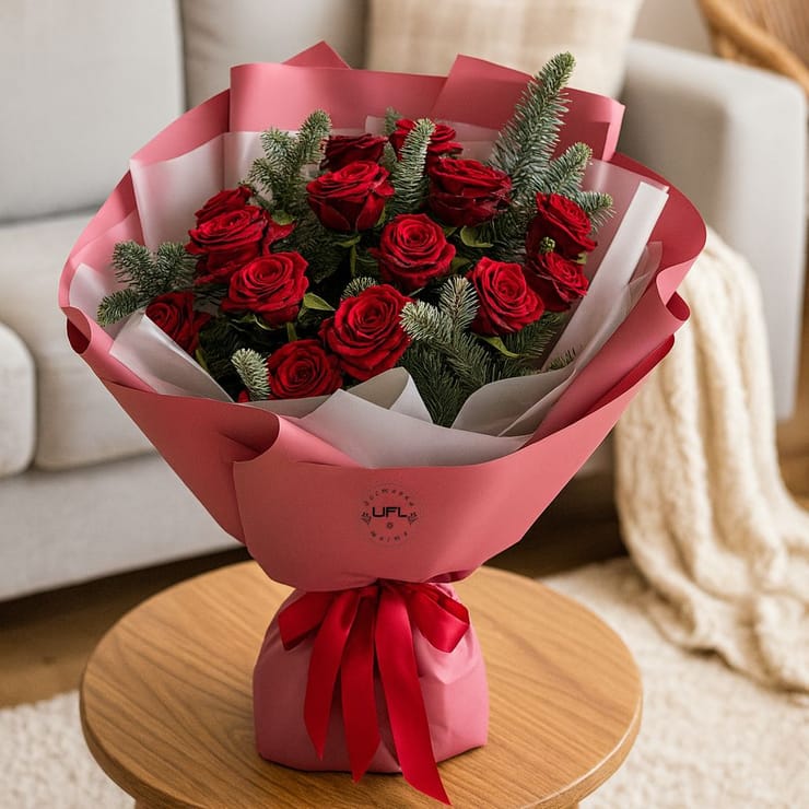 Зимова класика – доставка квітів у Червоноармійськ