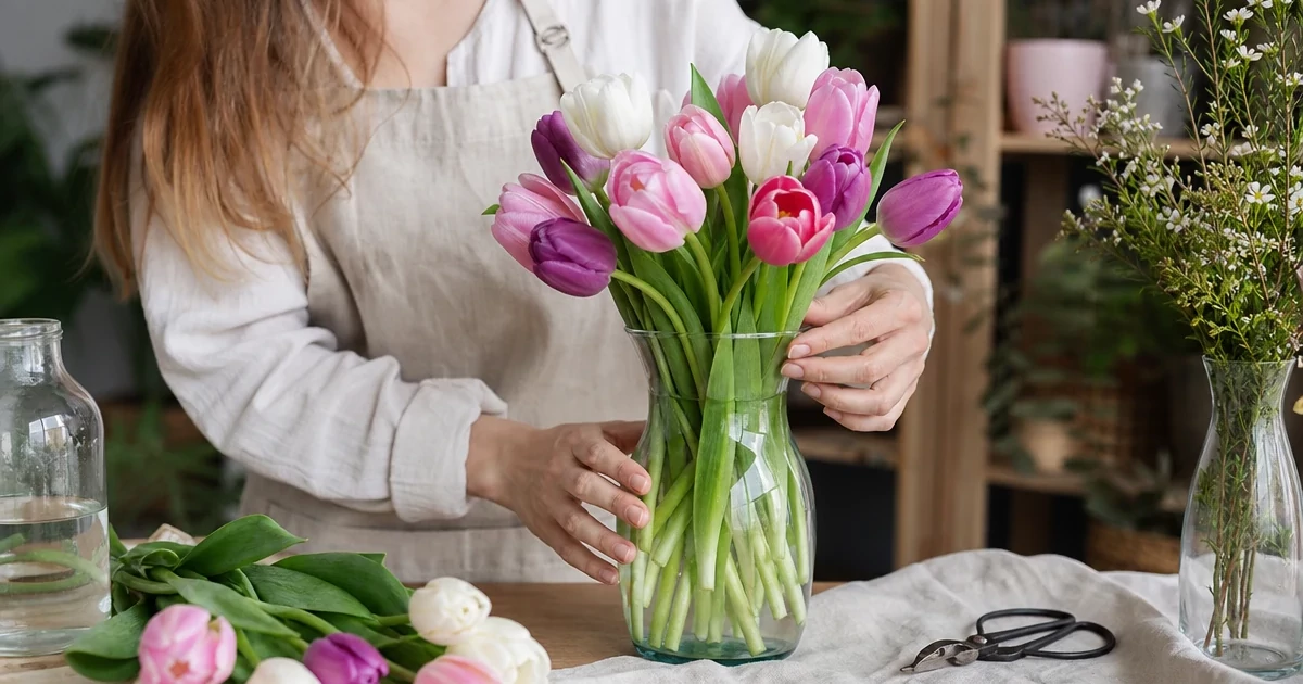 How to Care for Tulips in a Vase So They Last Longer