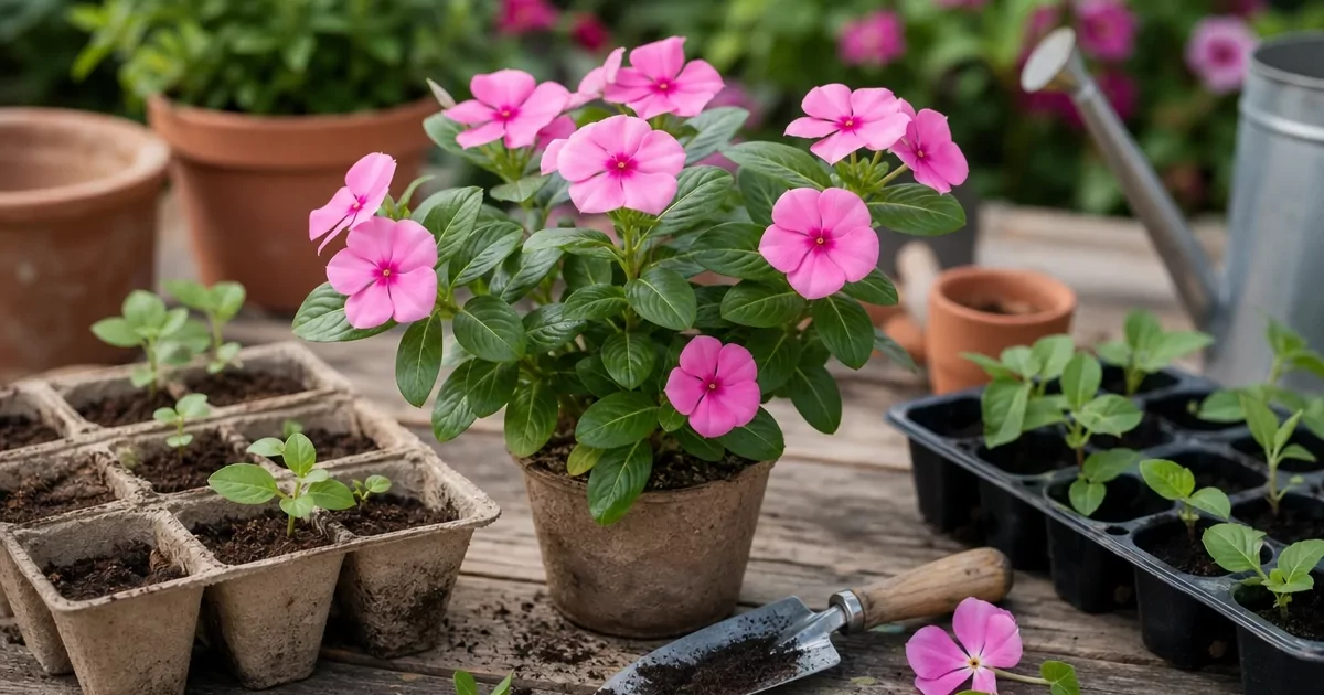 Madagascar Periwinkle (Catharanthus): Growing from Seed, Propagation and Care