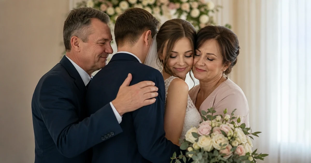 Поздравления со свадьбой от родителей