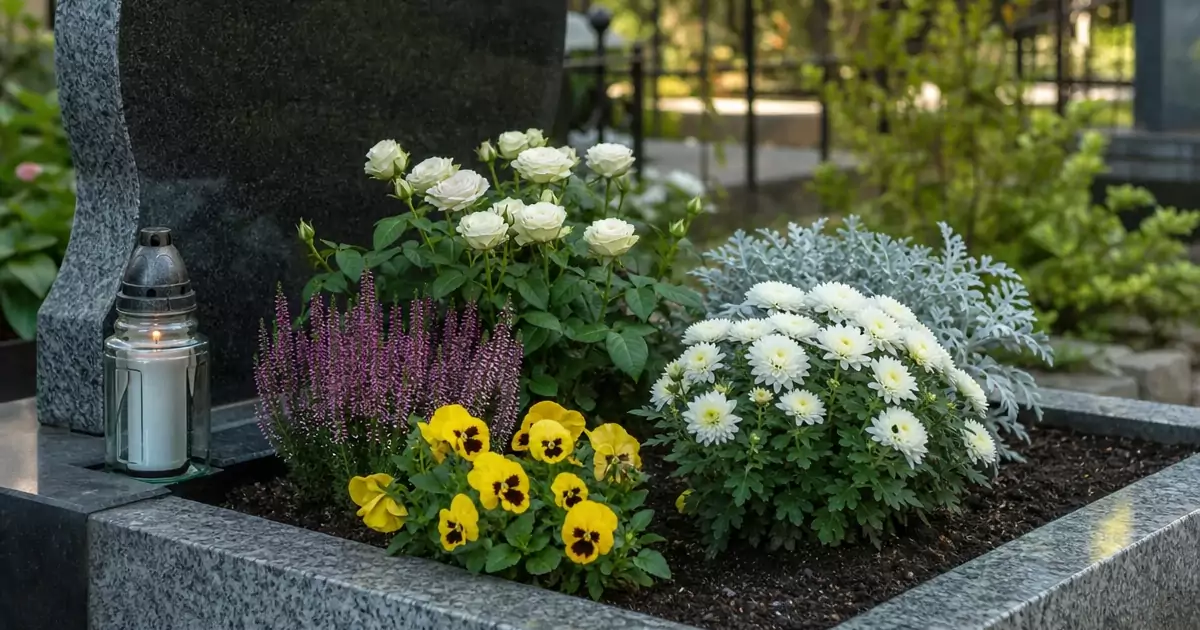 What Flowers to Plant on a Grave: Photos and Names