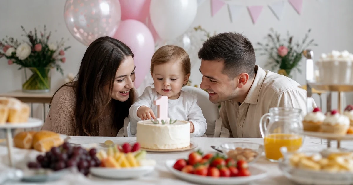 First Birthday Party Ideas: Traditions, Food and Decor