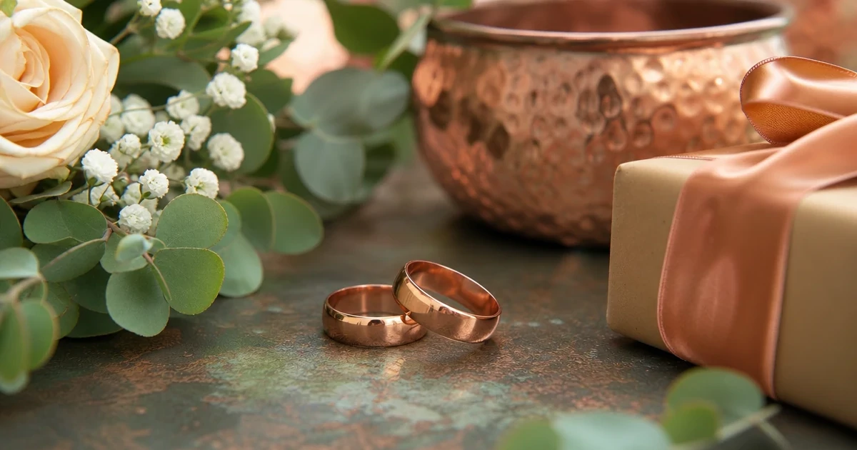 32nd Wedding Anniversary: Copper Anniversary Wishes and Gifts