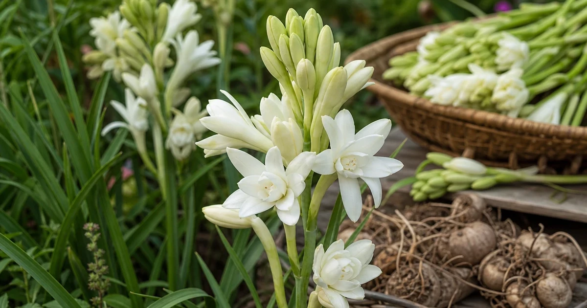 Tuberose: Growing, Storing and Cutting the Most Fragrant Bloom