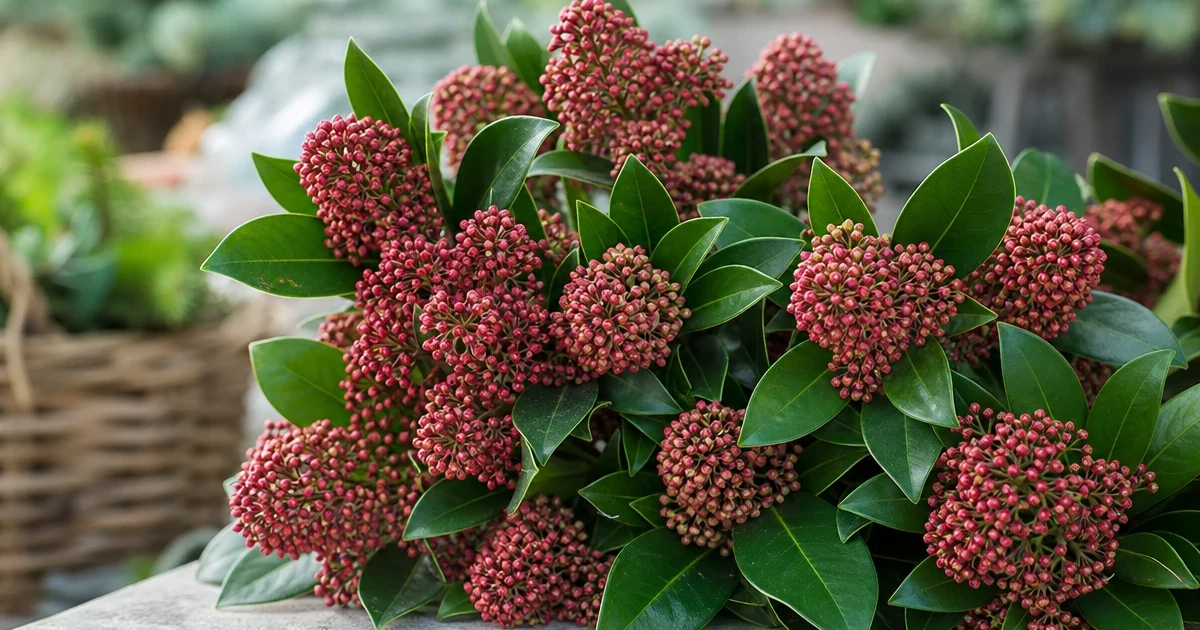 Skimmia: Winter Buds for Bouquets and the Garden