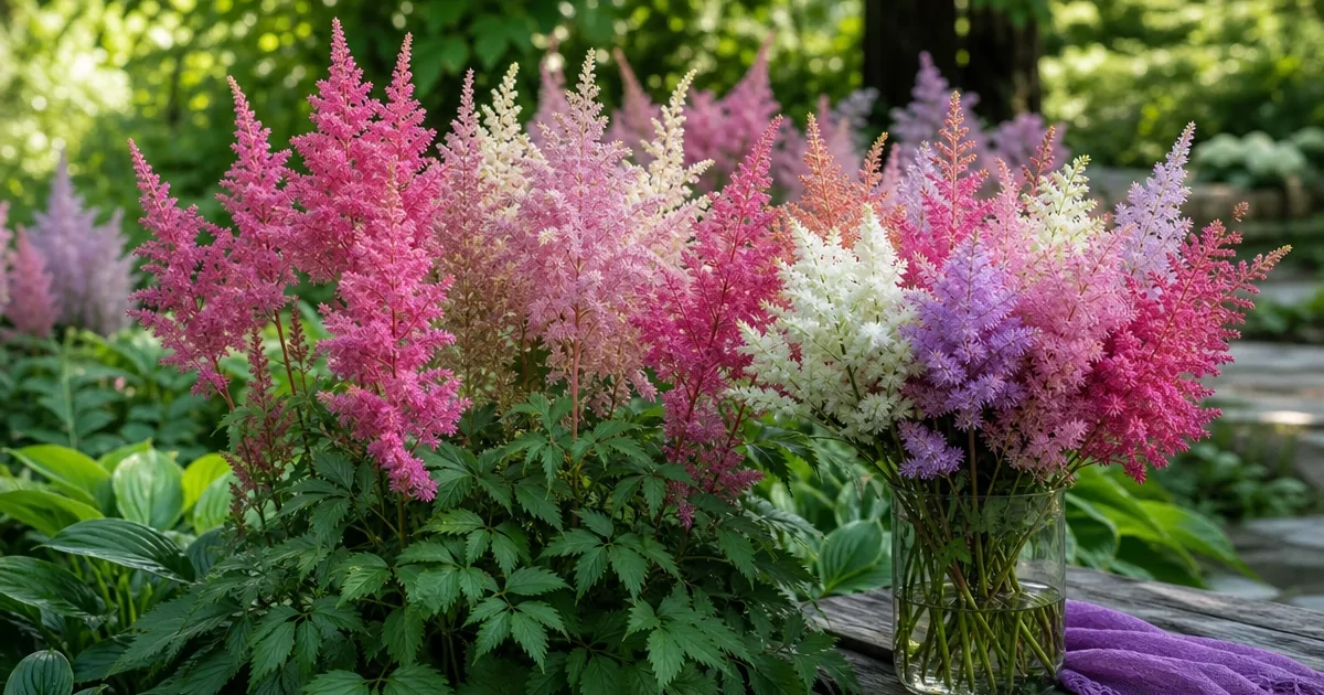 Astilbe: Feathery Plumes for Shady Gardens and Bouquets