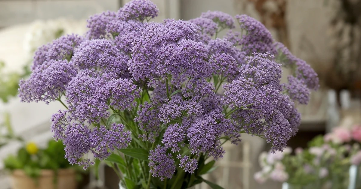 Trachelium: Fluffy Domes for Bouquets