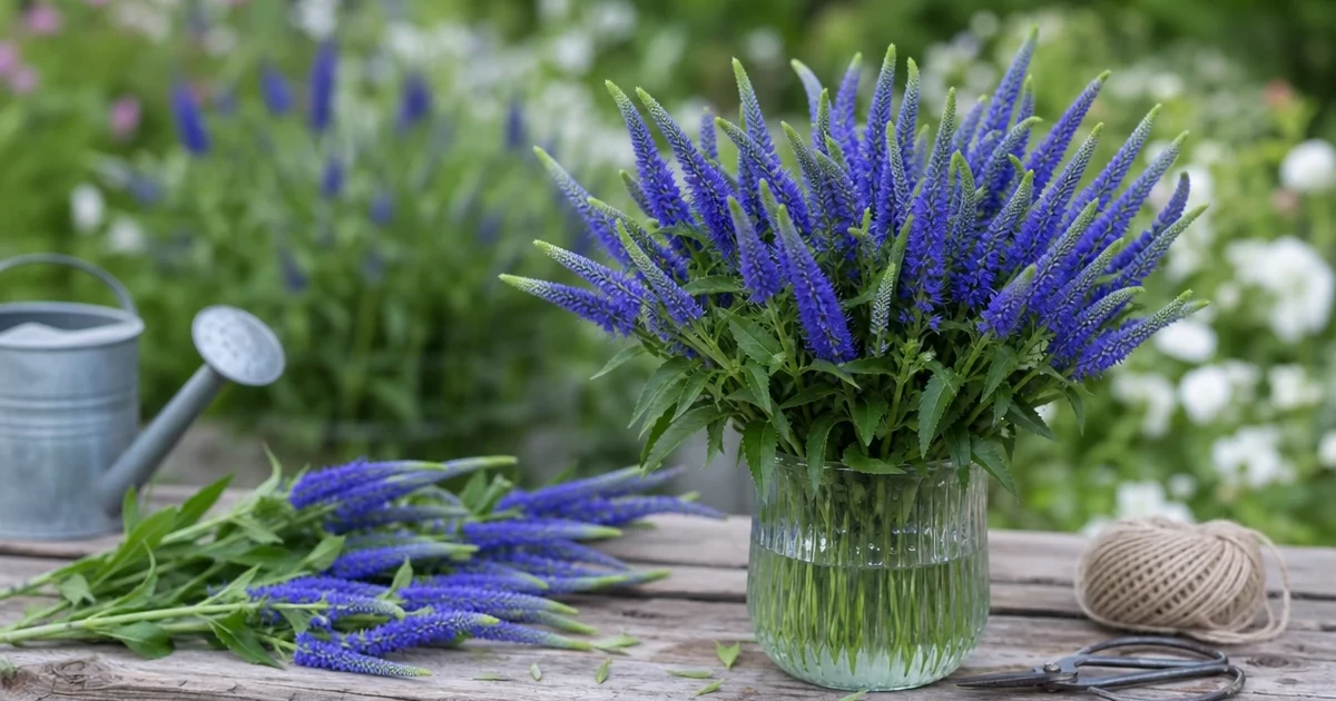 Veronica (Speedwell): Blue Spikes for Gardens and Bouquets