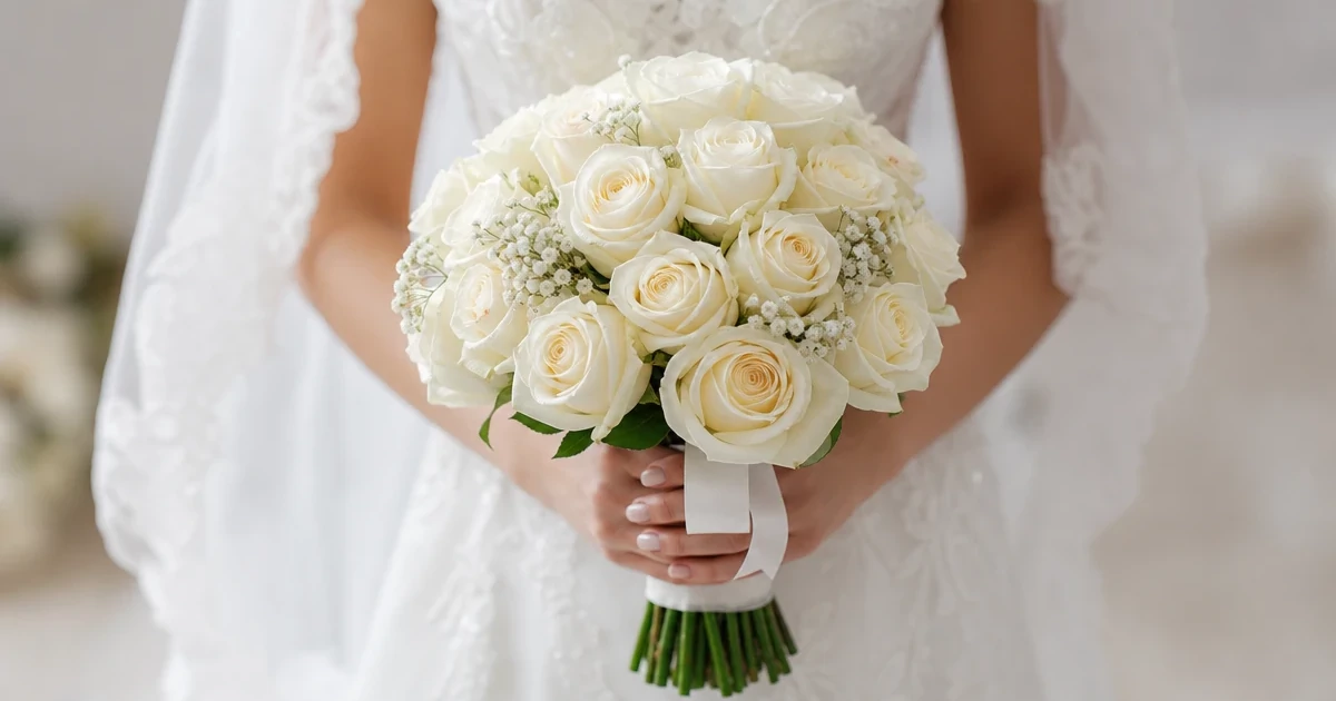 Mondial Rose: The Creamy White Classic for Weddings