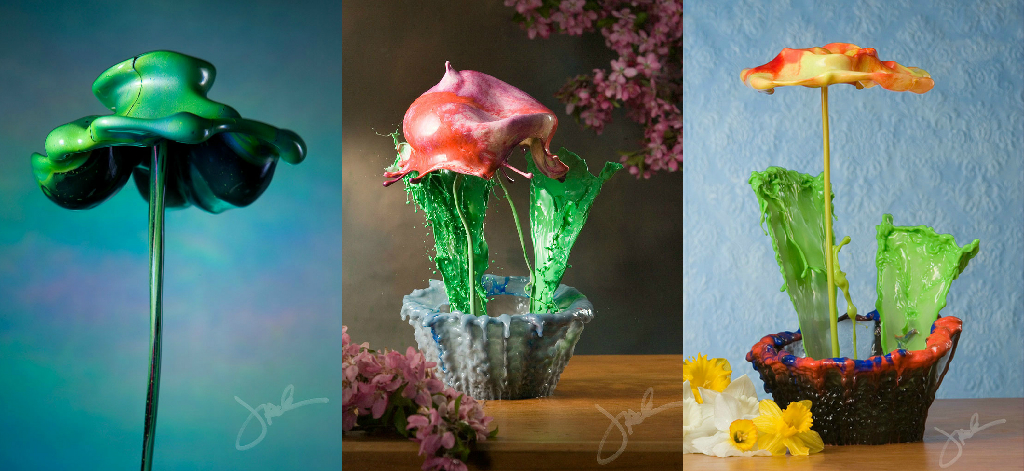 Liquid flowers Liquid flowers