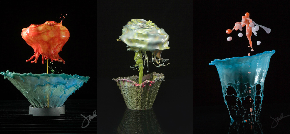 Liquid flowers Liquid flowers