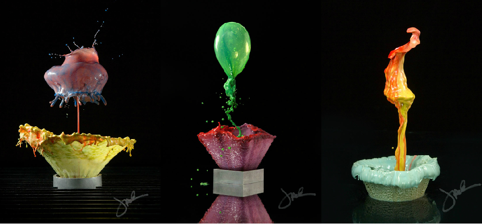 Liquid flowers Liquid flowers