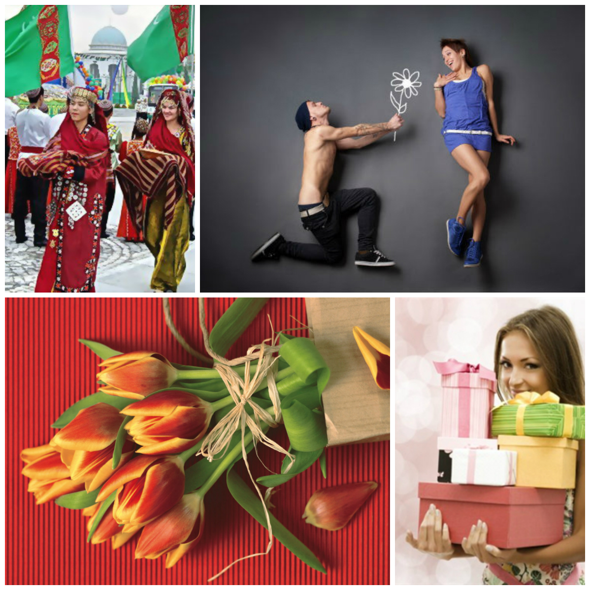 8 марта в разных странах