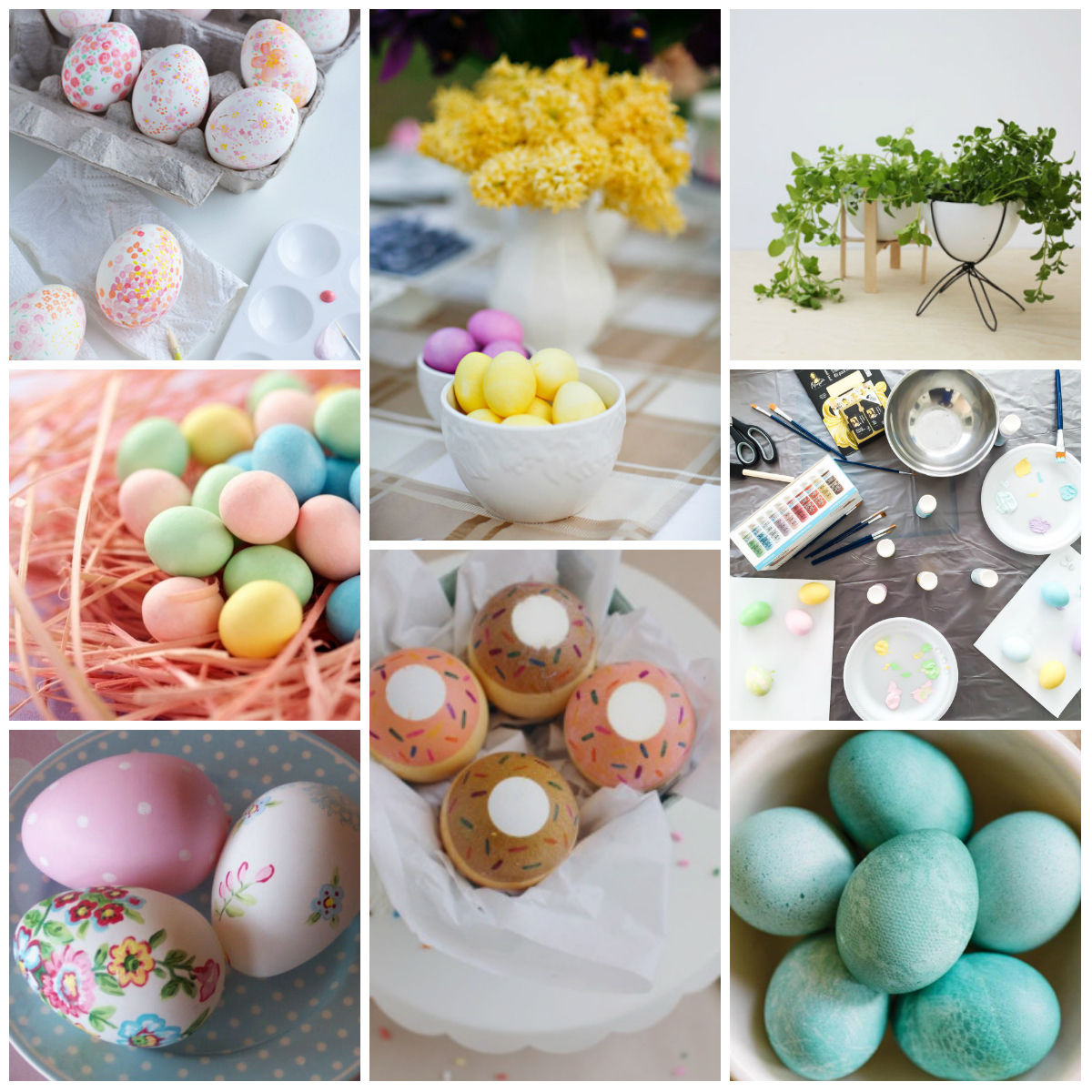 Easter table setting: Gallery of ideas