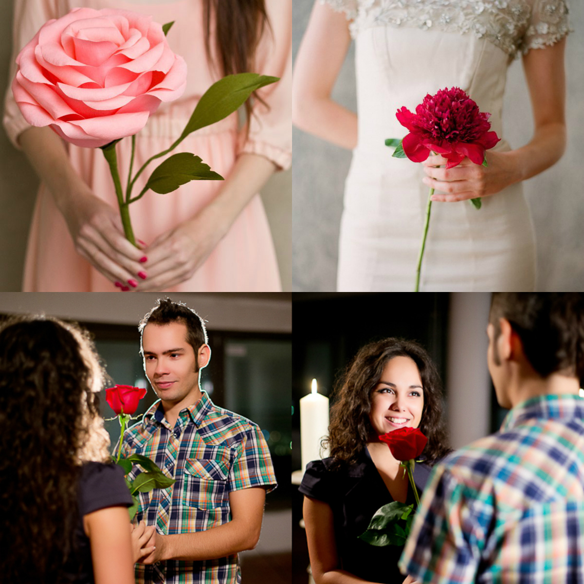 One flower or one million scarlet roses?