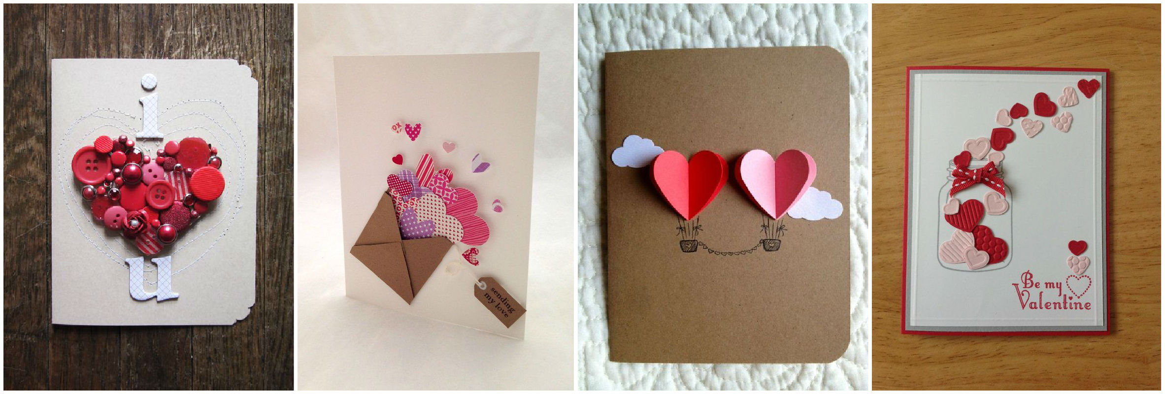 Открытки на 14 февраля своими руками