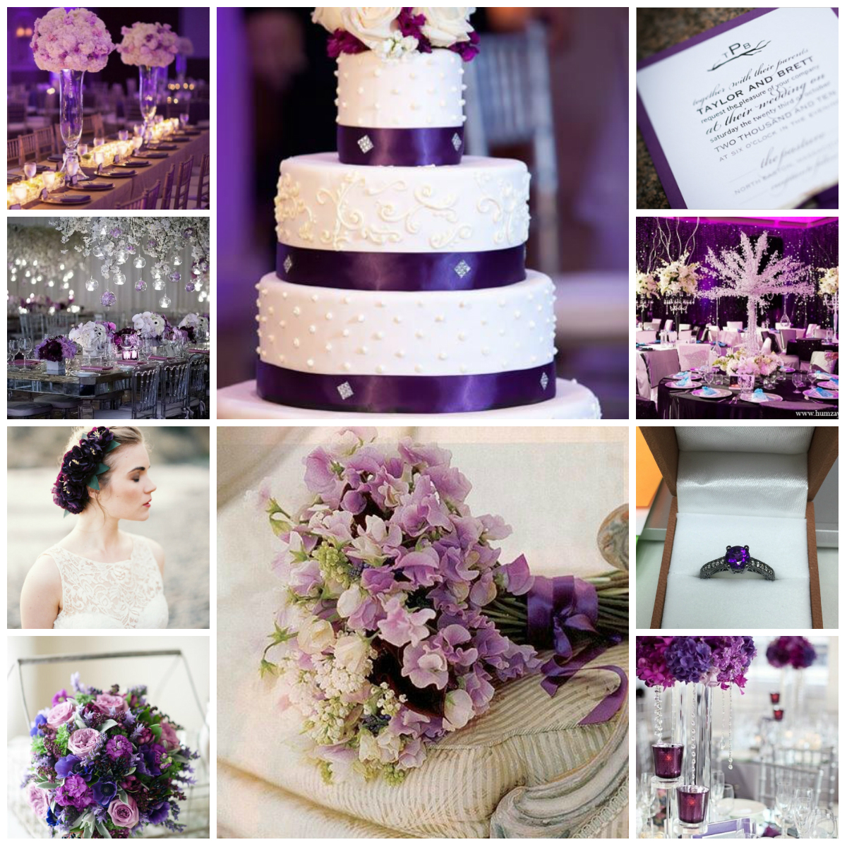 Purple Wedding - the Trend of Spring 2015