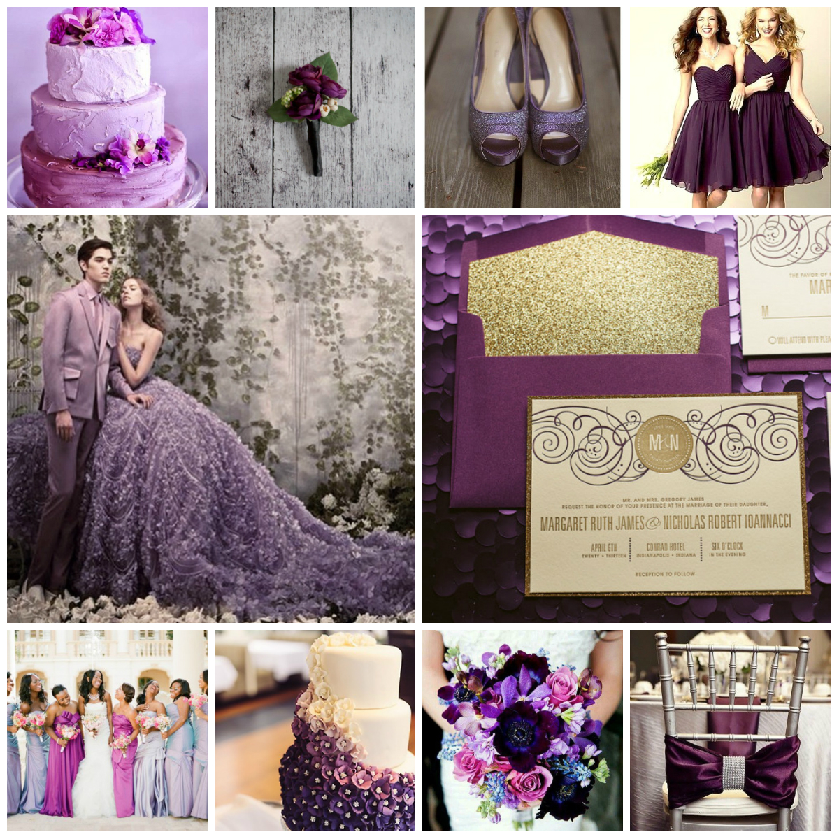 Purple Wedding - the Trend of Spring 2015