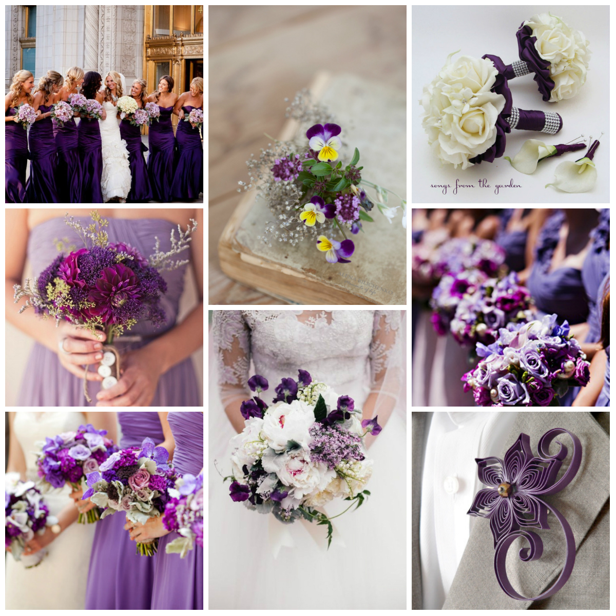 Purple Wedding - the Trend of Spring 2015