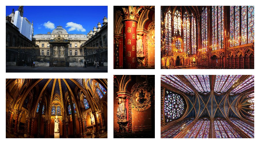 Капелла Сент-Шапель, Париж Капелла Сент-Шапель, Париж