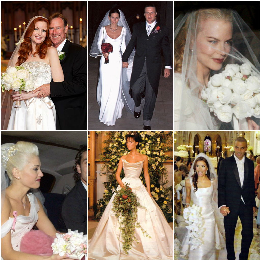 Wedding Bouquets of Celebrities
