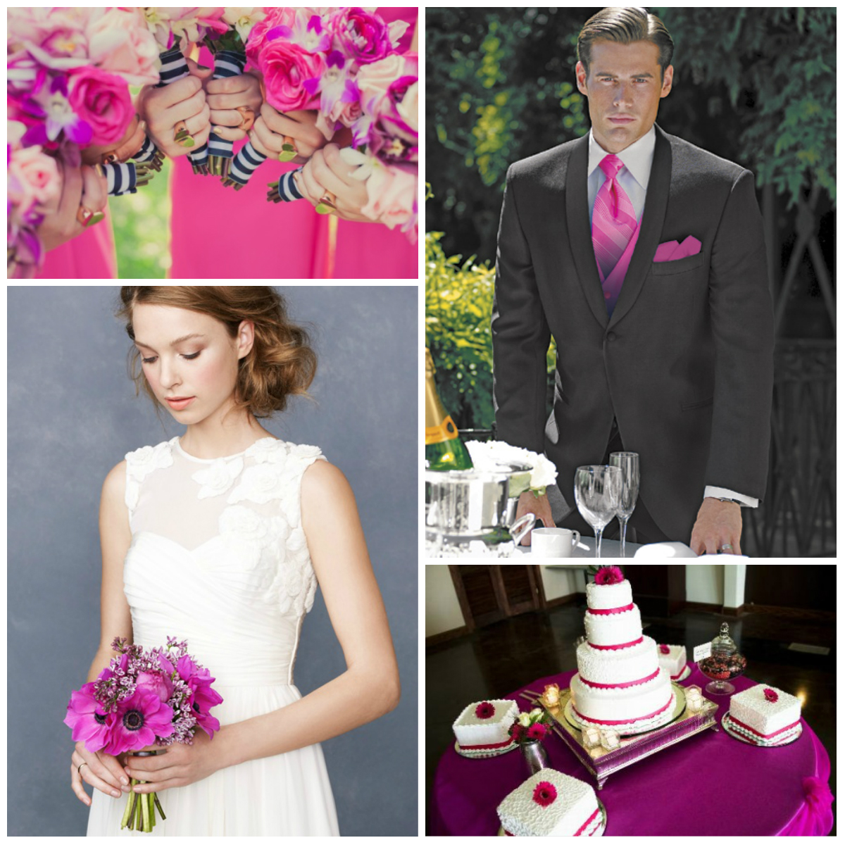 Wedding in Fuchsia: Bright Ideas