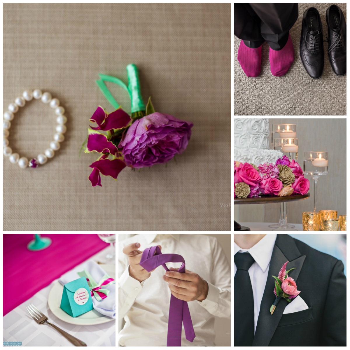 Wedding in Fuchsia: Bright Ideas