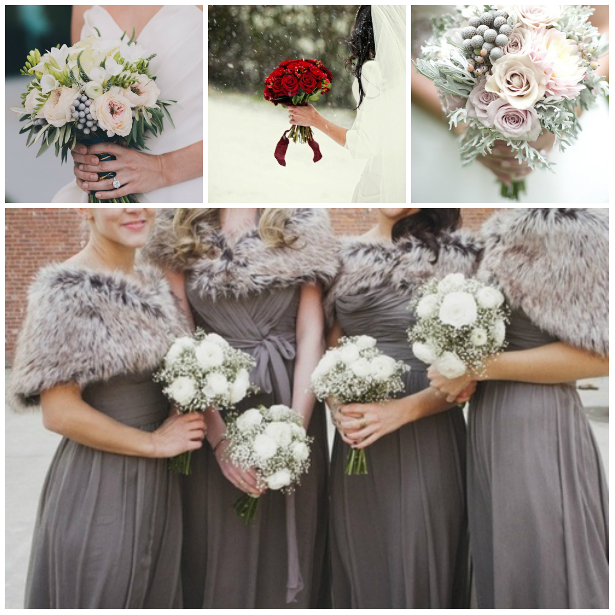 Winter Wedding Bouquet