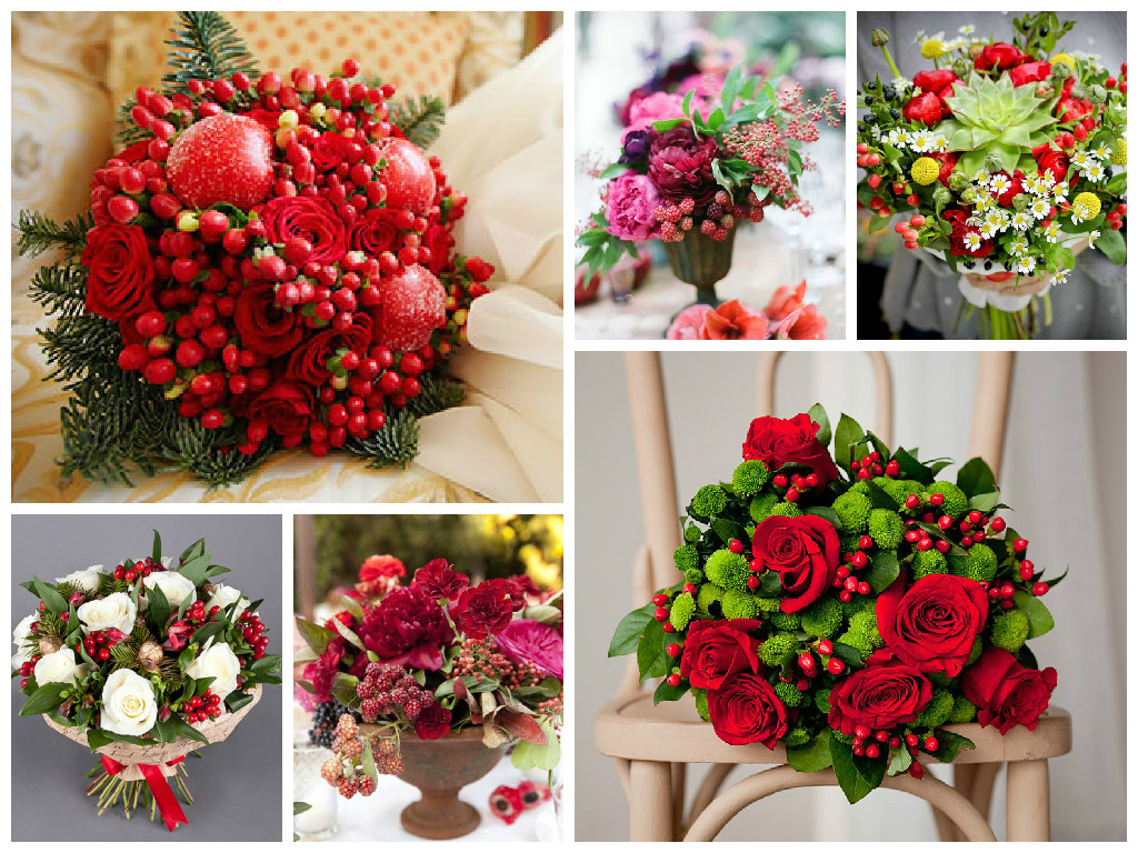 Bouquets of fruits of berries Bouquets of fruits of berries