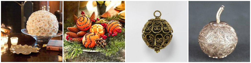 Букет-помандер