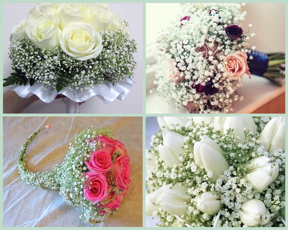 Букет из гипсофилы