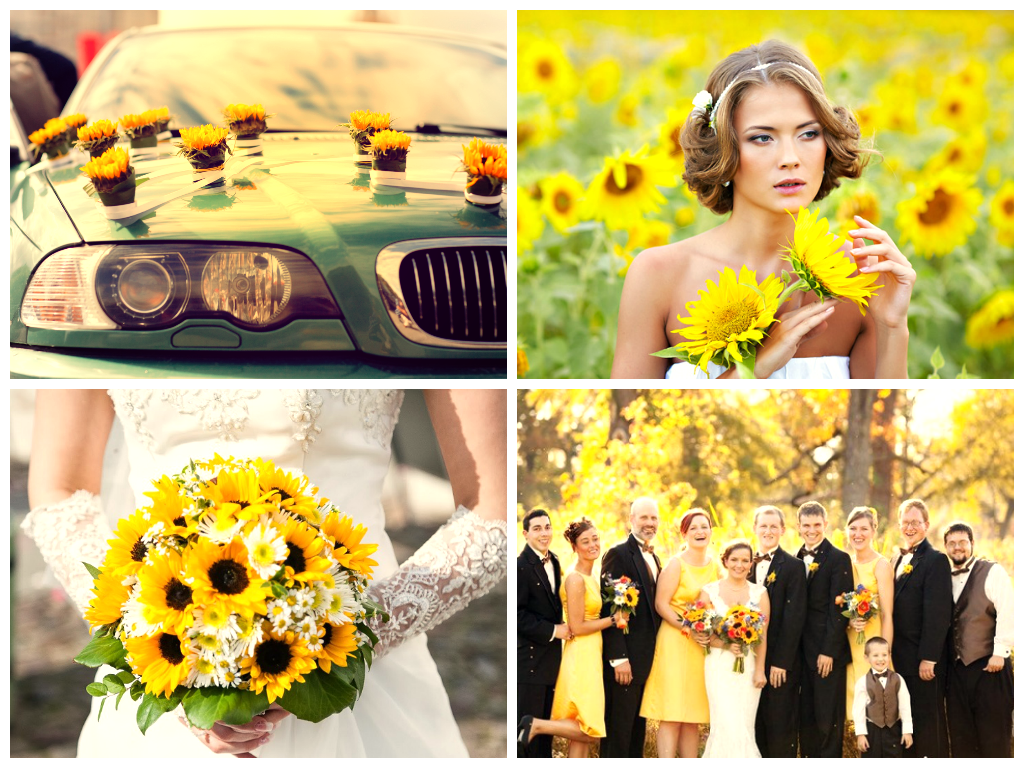 Свадьба с подсолнухами Свадьба с подсолнухами