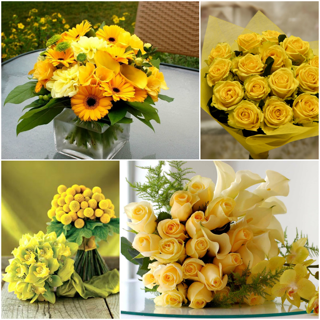 Цветовая гамма букета