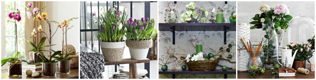 Цветы в декоре интерьера