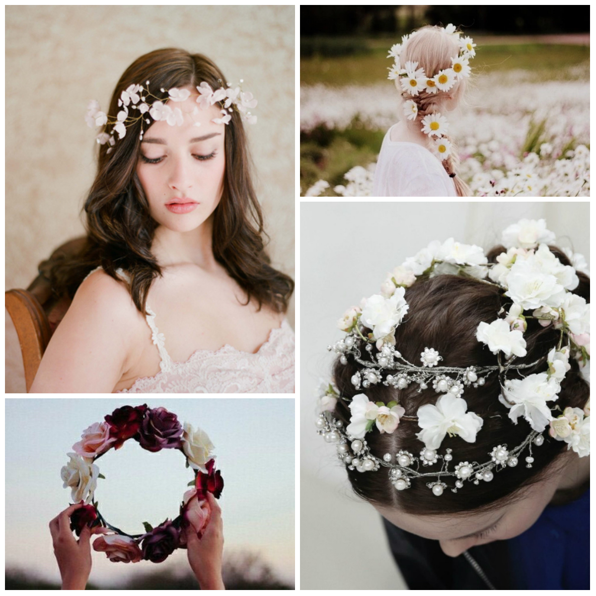 Flowers in the Hair: Creating a Gentle Bridal Image