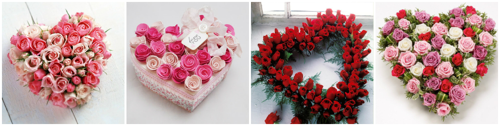 Heart of roses is the best gift for your loved one!