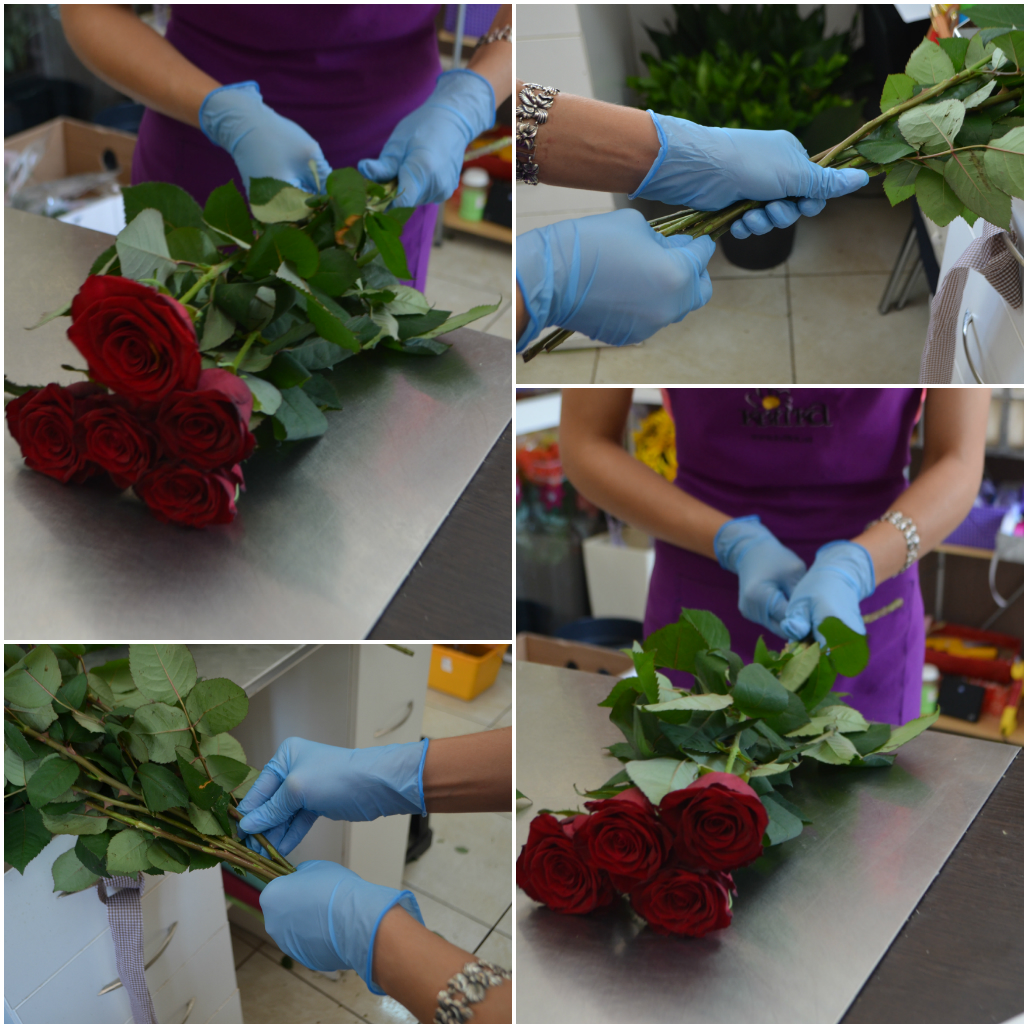 How to Make a Bouquet with Your Own Hands