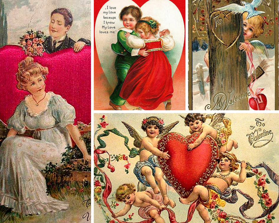 История появления открыток-валентинок – символов праздника Дня святого Валентина