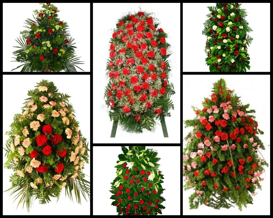 Какие цветы несут на похороны Траурные венки фото
