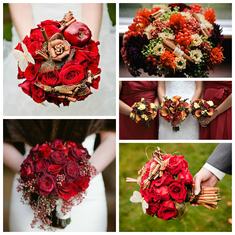 букет невесты из красных роз букет невесты из красных роз