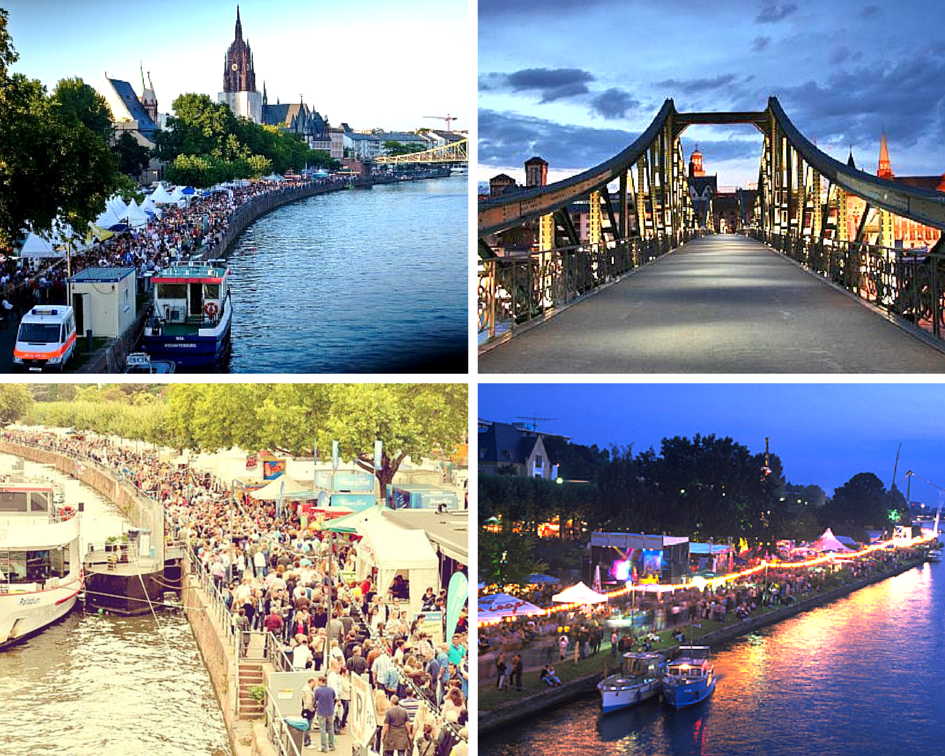 Музейная набережная во Франкфурте