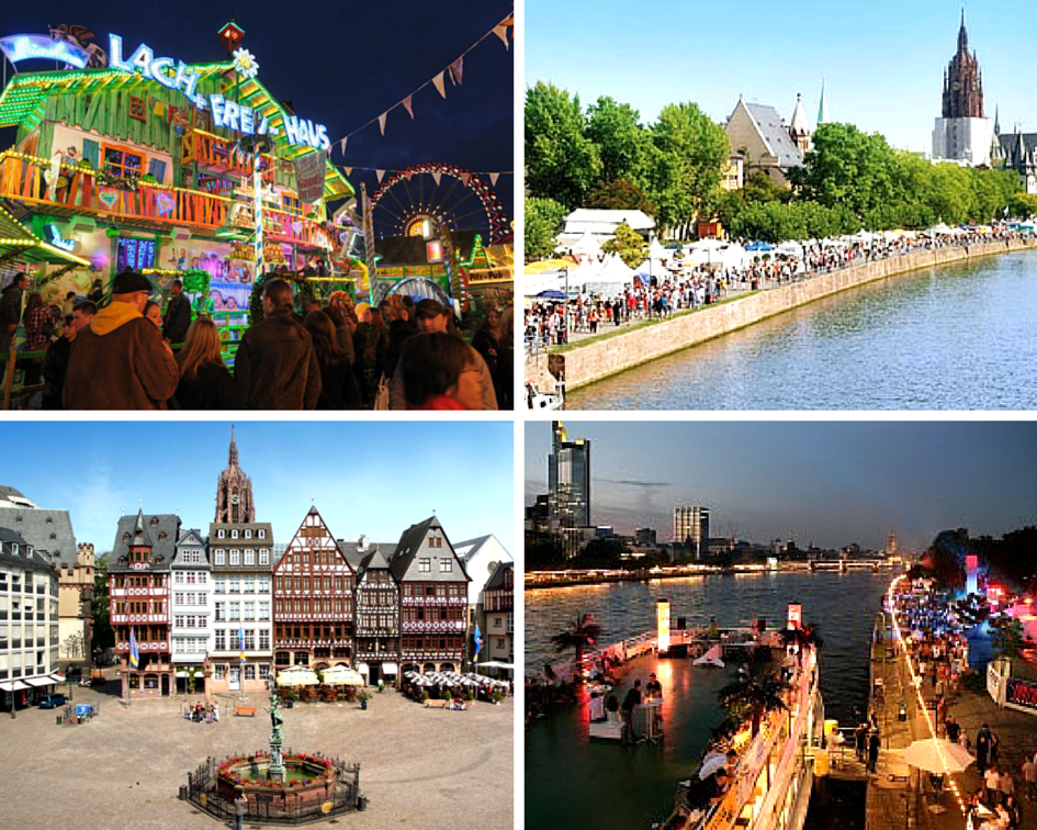 Музейная набережная во Франкфурте