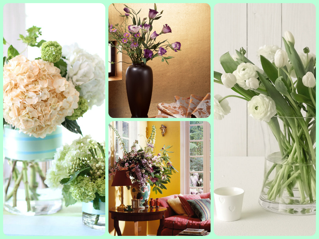 Цветы в интерьере